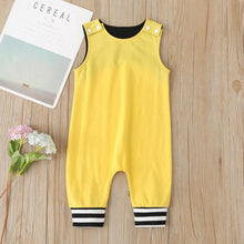 Load image into Gallery viewer, New Baby Boys Girls Outfits Clothes Newborn Baby Kids Rompers Toddler Solid Striped Sleeveless Cotton Jumpsuit Playsuit For Kids