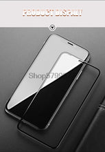 Load image into Gallery viewer, 200D Curved Soft Edge Tempered Glass For iPhone 8 7 6 6S Plus SE 2020 Protective Glass X XR 11 Pro Xs Max Screen Protector Film Tempered Glass Screen protector for iPhone Easy Installation 9H Hardness Scratch Resistant Screen Protector