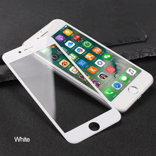 Load image into Gallery viewer, 9D Curved Full Cover Tempered Glass On For iPhone 7 8 Plus Soft Edge Screen Protective Glass For iPhone 7 8 6 6S Plus Film Case Tempered Glass Screen Guard