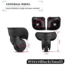 Load image into Gallery viewer, HANLUOKE W041 Trolley Case Luggage Wheel Universal Travel Suitcase Parts Accessories High Quality Rubber Luggage Wheel Rubber