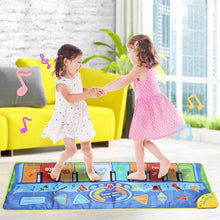 Load image into Gallery viewer, Big Size Music Piano Carpets and Multiple Musical Instruments Sounds Play Mat Educational Toys For Kids