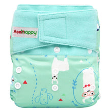 Load image into Gallery viewer, Baby Pocket Cloth Diaper Suede Cloth Inner Washable Reusable Eco-Friendly Nappies Cover Wrap In Modern Elegant Deisgn For Baby