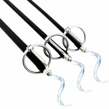 Load image into Gallery viewer, Silicone stainless steel Metal head ring urethral dilators catheter sound man penis plug masturbator sex toy for male
