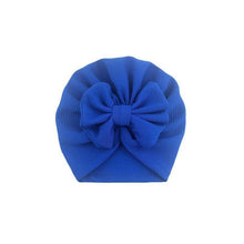 Load image into Gallery viewer, Baby Girl Hat Turban With Bow Knot Infant Beanie Solid Big Bowknot Cap For Girls Kid Hats
