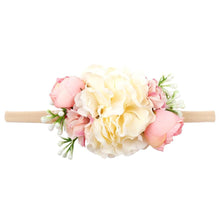 Load image into Gallery viewer, Handmade Luxury Pearl Baby Headbands Bundle Nylon Elastic Newborn Hair Accessories for Girls Kids