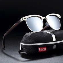 Load image into Gallery viewer, Retro Cat Eye Wood Polarized Elegant Best Seller Sunglasses Stainless Steel Frame Wood Unisex Sunglasses for Men and Women Oculos lunette de soleil femme