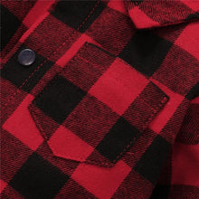 Load image into Gallery viewer, Spring Autumn Newborn Cotton Casual classic Plaid Collar Jumpsuit for Baby Boys / Girls In Elegant Retro Modern Style