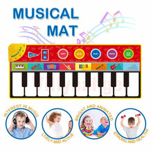 Load image into Gallery viewer, Modern Musical Mat Baby Play Piano Mat Keyboard Toy Music Instrument Game Carpet Music Toys Educational Toys For Kids