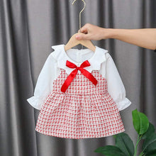 Load image into Gallery viewer, Newborn Baby Girl Cartoon Dress With Bag Infant Clothing Toddler Dress In elegant Design Made for Kids