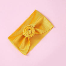 Load image into Gallery viewer, Baby Headband Big Bowknot Baby Girl Bright Colors Headband For Newborn Bow Hair Band Children Head Wrap Hair Accessories