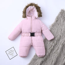 Load image into Gallery viewer, Winter Clothes For Infant Baby Hooded Warm Thick Snowsuit Jumpsuit Romper for Boys and Girls Style