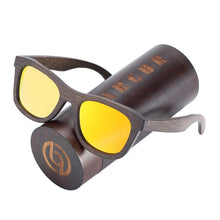 Load image into Gallery viewer, New Elegent Natural Wooden Sunglasses Polarized Men Handmade Bamboo Sunglasses for Women For Women and Men With UV400 Protection