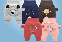 Load image into Gallery viewer, New Baby Fashion Long Pants Cartoon Animal Printing Baby Trousers Kid Wear Baby Pants For Kids
