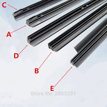 Load image into Gallery viewer, Free shipping Car Windshield Wiper Blade Insert Rubber strip(Refill) for BUICK ENCORE LACROSSE EXCELLE ENVISION car accessories