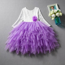 Load image into Gallery viewer, Ballet Luxury Modern Summer Baby Girl Outfit Christening Newborn Gown for Children Kids Dress