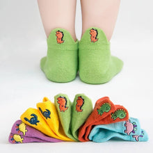 Load image into Gallery viewer, 5Pairs Cartoon Embroider Multicolor Summer Spring Newborn Boy Kids Baby Girls Breathable Socks For Kids
