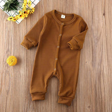 Load image into Gallery viewer, Baby Girl / Boy Clothes Kids Knitted Long Sleeve Autumn Winter Romper Solid Jumpsuit Outfit