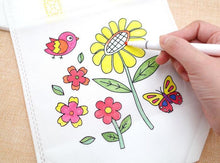 Load image into Gallery viewer, 6Pcs Antistress Children Eco-friendly Graffiti Bag Kinderarten For Hand Paiting For Kids