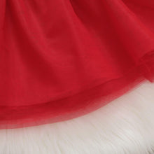 Load image into Gallery viewer, New Dress Baby Girls Christmas Santa Striped Print Dress And Headband Outfits Children