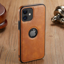 Load image into Gallery viewer, Luxury PU Leather Phone Case For iPhone 14 pro max 13 Pro max 11 12 Pro Max XR XS Max X 7 Plus case leather Slim Back Cover Compatible with iPhone 13 Pro Case Slim Leather Classic Luxury Elegant Phone Cover