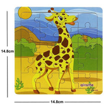 Load image into Gallery viewer, 38 Style Cartoon Wooden Puzzle Children Animal/ Vehicle Toy For 2-6 Year Baby Early Educational Toys for Kids