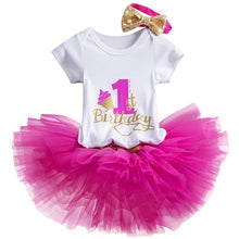 Load image into Gallery viewer, Unicorn Party Dresses For 1 Year Baby Girl Birthday Outfits FOr 1st Birthday Party