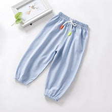 Load image into Gallery viewer, Baby Boys Thin Pants Anti Mosquito Trousers Girls Sleepwear Children Pajama Pants For Air Conditioner