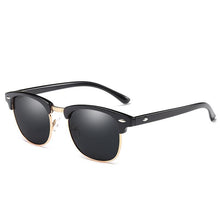 Load image into Gallery viewer, Luxury Popular Famous Retro Semi-Rimless Brand Designer Sunglasses For Women and Men Polarized Classic Oculos De Sol Gafas Retro EyeglassesWith UV400 Sunglasses