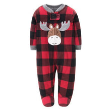 Load image into Gallery viewer, Home Love Romper Fleece Jumpsuit For Newborn Baby Boys And Baby Girl New Born Baby Clothes