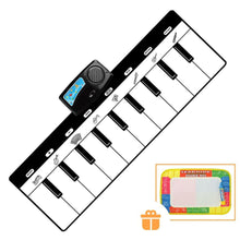 Load image into Gallery viewer, Electronic Musical Mat Carpets Keyboard Baby Piano Play Mat Toy Musical Instrument Music Toys Educational Toys Fro Kids