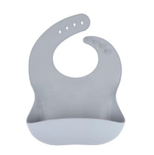 Load image into Gallery viewer, Food Grade Silicone Baby Bibs Waterproof Bib for Newborn Boy Girl Feeding Towel Burp Cloth For Kids