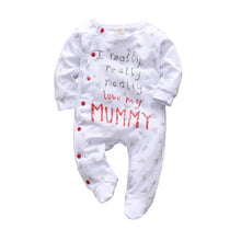 Load image into Gallery viewer, Modern Printed Baby Boys and Girls Romper Cotton Long Sleeve Jumpsuit for Infant Clothing Newborn Baby Kids