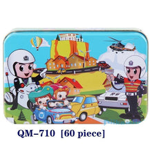 Load image into Gallery viewer, New 60 Pieces Wooden Puzzle Kids Toy Cartoon Animal Wooden Puzzles Child Early Educational Learning Toys for Christmas Gift