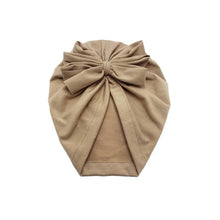 Load image into Gallery viewer, Luxury Modern Baby Headband Hat Bowknot Print Cotton Stretchy Turban Headband Infant Head Wrap Beanie Hat For Babies and Kids