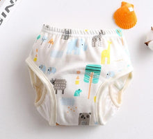 Load image into Gallery viewer, 8-layer Pants Baby Diapers Reusable Training Pants Washable Cloth Diapers Waterproof Pants Nappies With Leak-proof Side