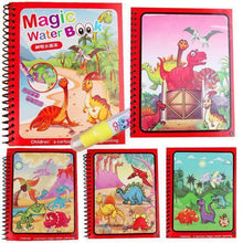 Load image into Gallery viewer, 1pcs Magical Book Water Drawing Coloring Cartoons Books Doodle Pen Painting Drawing Board For Kids Toys Birthday Gift
