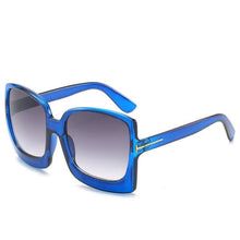 Load image into Gallery viewer, Fashion Oversized Women Square Big Frame Graduent Woman and Lady Sunglasses Brand Designer with UV400 Protection gafas de sol mujer