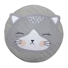 Load image into Gallery viewer, Creative Elephant Design Baby Play Mat Round Carpet Cotton Animal Play Mat Newborn Infant Crawling Carpet For Baby Kids