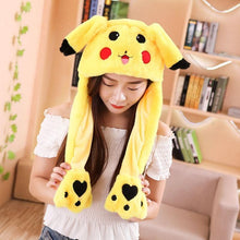 Load image into Gallery viewer, Modern Elegant Winter Interesting Girls Animals Ear Moving Jumping Hats Children and Adults Women Warm Rabbit Winter Caps In Modern Design