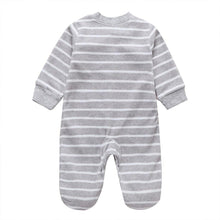 Load image into Gallery viewer, Modern Cartoon Unicorn Baby Girl Jumpsuit Footies Romper For Newborn Boy and Girls In Trend Design