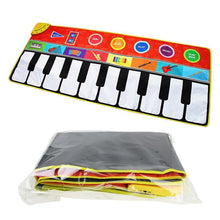 Load image into Gallery viewer, Big Size Music Piano Carpets & 8 Instruments Guitar Accordion Violin Sounds Musical Play Mat Educational Toy For Kids