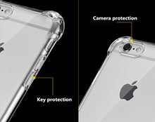 Load image into Gallery viewer, Classic Transparent Clear Soft Shockproof Phone Case Cover For iPhone Simple Phone Cases For iPhone XS 11 Pro MAX 6 6s 7 8 Plus Case Cover Silicone Case iPhone XR X 7 8 6 5 5S 5C Case For iphone