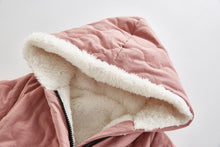 Load image into Gallery viewer, Modern Elegant Winter Children's baby Plush Thickened Cotton Jumpsuit Jacket For New Baby Boys and Girls