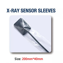 Load image into Gallery viewer, 500pcs/box Disposable Plastic X-Ray Sensor Protector Mouth Mirror Sleeves X-Ray Sensor Sleeves Protective Film Cover Material