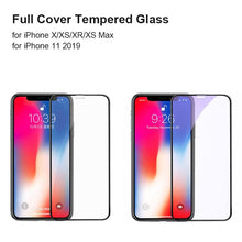 Load image into Gallery viewer, 100D Curved Edge For iPhone 7 8 6 6S Plus 11 12 Pro Max Mini Screen Protector iPhone X XR XS Max Glass Full Cover Glass HD 9H Tempered Glass Screen Protector for iPhone