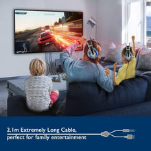 Load image into Gallery viewer, NEW Trend Gaming Headset Gamer Ear Wired Headphones for Smartphone/PS4/PC/Xbox with Retractable Rotate Microphone and LED Light