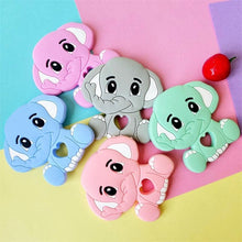 Load image into Gallery viewer, Silicone Elephant Animal Newborn Teethers Toy Cartoon Children Perfect Gift For Baby Boys or Girls