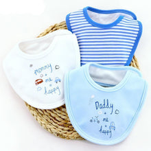 Load image into Gallery viewer, Moder 3PCS Baby Bibs Bandanna Lot Cotton Multi-style Triangle Cartoon For Infant Boys And Girls