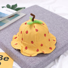 Load image into Gallery viewer, Baby Sun Hat Heart Print Baby Boy/Girl Hat Outdoor Kids Bucket Hat Children Hat Baby Beach Caps Beanie For Girls