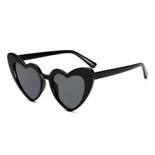 Load image into Gallery viewer, Elegant Retro Love Heart Sunglasses Women Big Frame Personality Sunglasses Fashion Cute Retro Cat Eye Vintage Sunglasses For Women and Girl